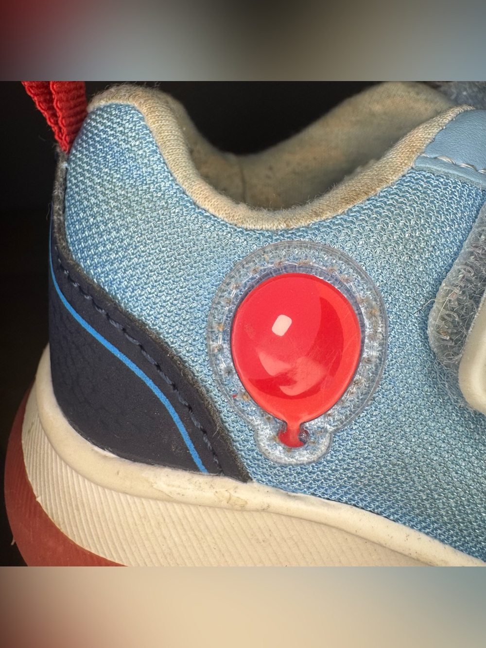 Bluey Light Up Sneakers Toddler 6 Sensory Playwear Neutral Daycare Colorful - Picture 7 of 9